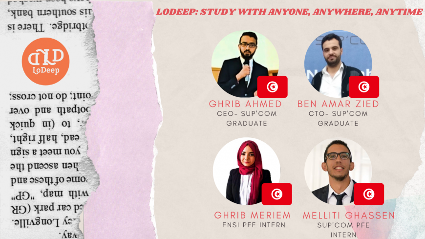 Lodeep دعم شركة ناشئة تونسة: لوديب