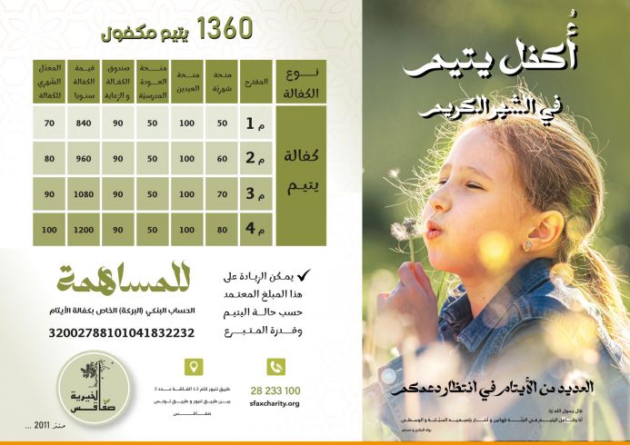 أكفل يتيم في الشهر الكريم 2025