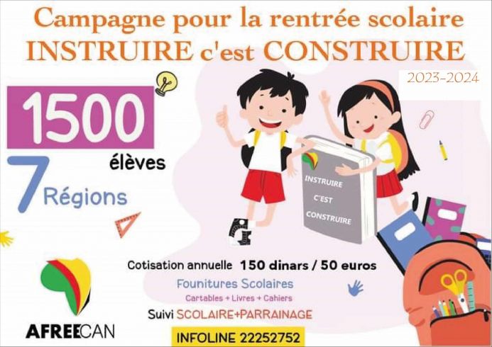 Afreecan rentrée scolaire 2023