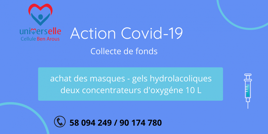 Action COVID-19 UNIVERSELLE CELLULE BEN AROUS