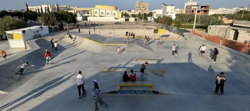 Aidez à faire vivre notre  skatepark à sousse