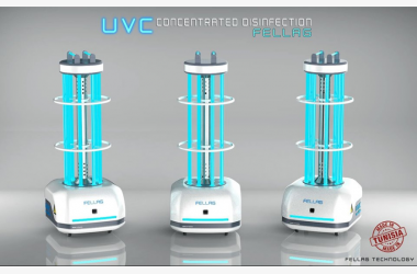 3 ROBOTS UV-C ''Fellag''  Covid-19 pour nos CHU