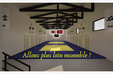 Aménagement de la salle de Judo - Soliman