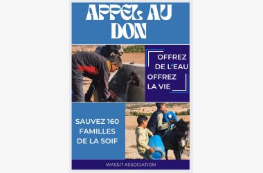 Appel au don - Offrez de l'eau Offrez la vie