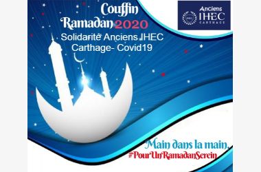 Couffin Ramadhan: Solidarité Anciens IHEC carthage Covid-19